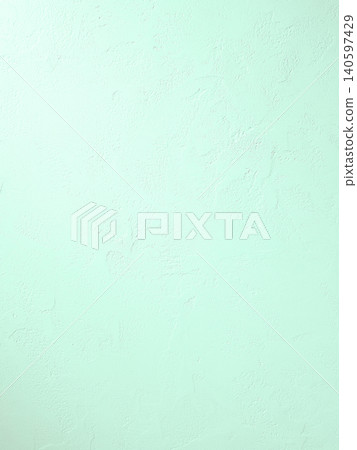 A vertical background image featuring a plaster wall with visible trowel marks, illuminated by a bright, pale green light. 140597429