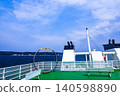 [Niigata Prefecture_Sado] Ogi Port from the boat 140598890