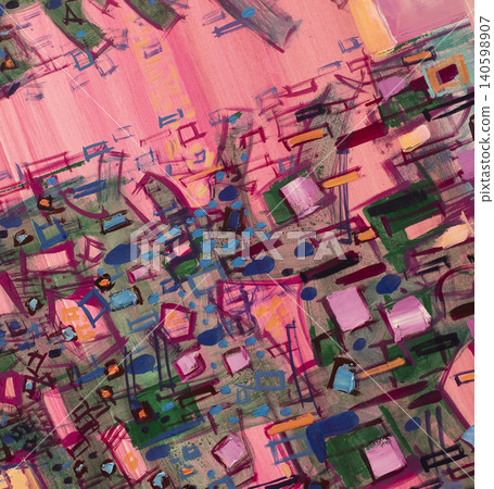 abstraction, oil painting abstraction, oil painting 140598907