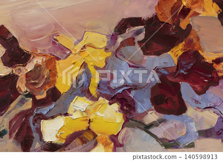 abstraction, oil painting 140598913