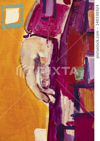 abstraction, oil painting 140598924