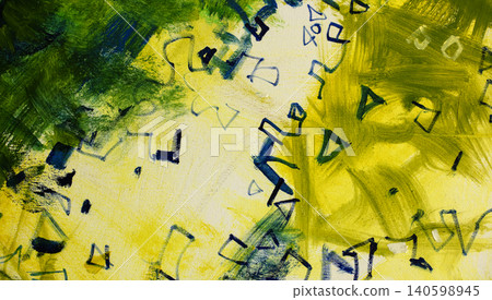 abstraction, oil painting abstraction, oil painting 140598945