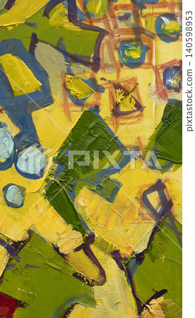 abstraction, oil painting abstraction, oil painting 140598953