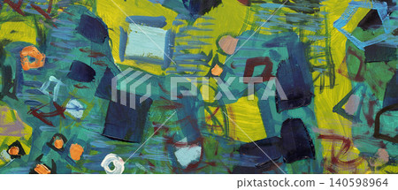 abstraction, oil painting 140598964
