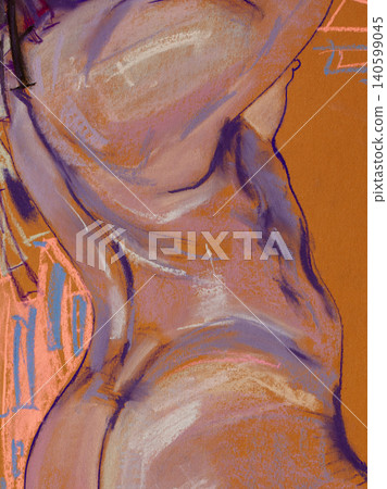 human's figure, pencil drawing illustration, sketch human's figure, pencil drawing illustration, sketch 140599045