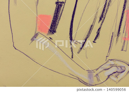 human's figure, pencil drawing illustration, sketch human's figure, pencil drawing illustration, sketch 140599056