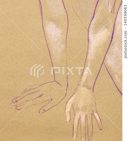 human's figure, pencil drawing illustration, sketch human's figure, pencil drawing illustration, sketch 140599063