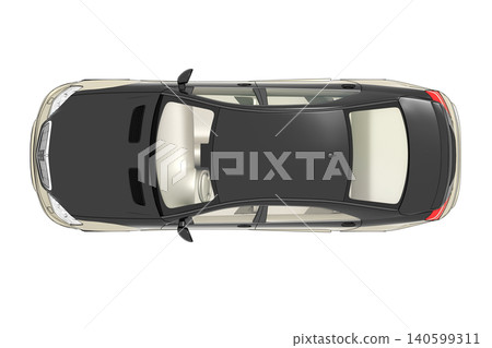 car isolated on transparent background, 3d illustration, cg render car isolated on transparent background, 3d illustration, cg render 140599311