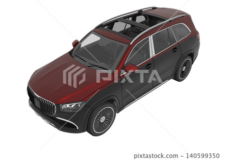 car isolated on transparent background, 3d illustration, cg render car isolated on transparent background, 3d illustration, cg render 140599350