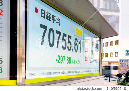 Nikkei Stock Average surpasses 70,000 yen for the first time in history - June 2026 Nikkei Stock Average surpasses 70,000 yen for the first time in history - June 2026 140599648