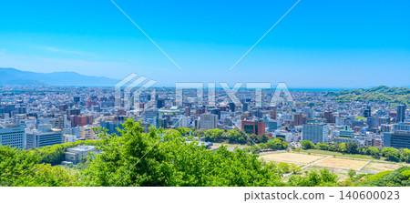 Cityscape of Matsuyama City, Ehime Prefecture Cityscape of Matsuyama City, Ehime Prefecture 140600023