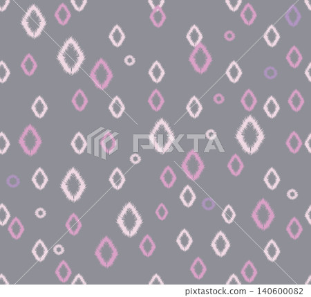 Stylish flourish ikat style ripple line ornament seamless pattern. Abstract geometric shape rhombus fabric fashion seamless texture for wallpapers, textile. Stylish flourish ikat style ripple line ornament seamless pattern. Abstract geometric shape rhombus fabric fashion seamless texture for wallpapers, textile. 140600082