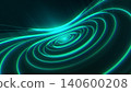Abstract Parametric Light Background with Futuristic Prism Gradient Spiral Waves 140600208