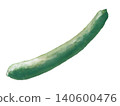 Hand-painted cucumber 140600476