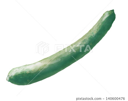 Hand-painted cucumber 140600476