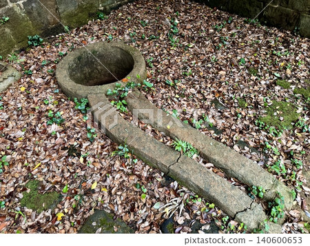 Himegamiyama Battery Ruins, a brick structure from the Meiji period located in Tsushima, Nagasaki Prefecture. Himegamiyama Battery Ruins, a brick structure from the Meiji period located in Tsushima, Nagasaki Prefecture. 140600653