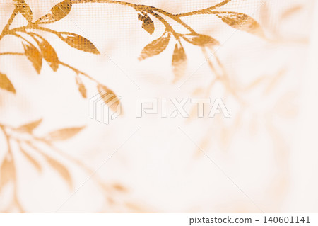 Organza leaf background material Organza leaf background material 140601141