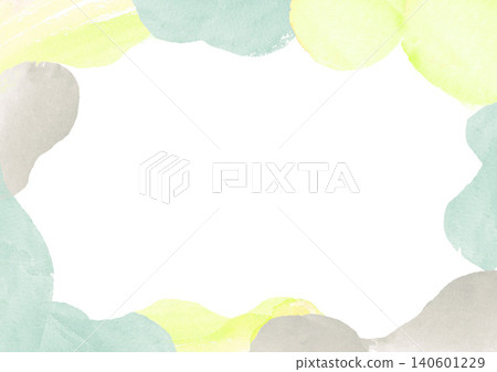 A watercolor frame with a gray base. A watercolor frame with a gray base. 140601229