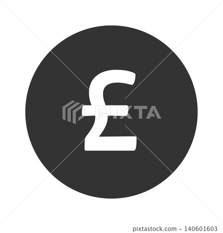 英鎊(£)貨幣圖標,黑色,簡約,硬幣 英鎊(£)貨幣圖標,黑色,簡約,硬幣 140601603