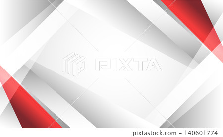 Modern Red and Gray Geometric Corporate Background 140601774