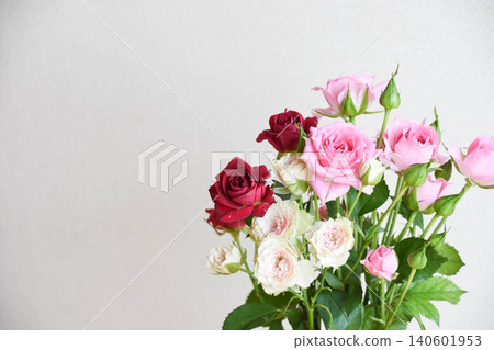 Red and pink roses Red and pink roses 140601953