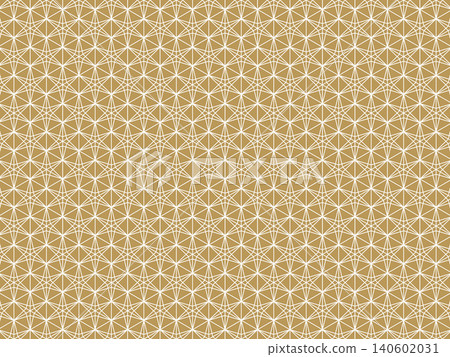 Counterfeit gold gentian pattern background Counterfeit gold gentian pattern background 140602031