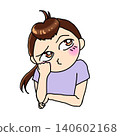 Thinking girl 140602168