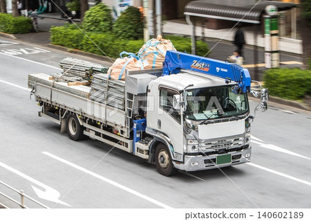 Truck with crane Truck with crane 140602189