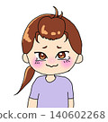 A girl who is about to cry 140602268