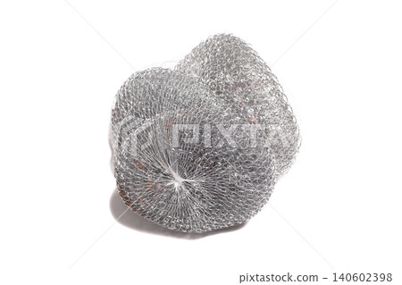 Metal sponges for dish washing isolated on white background Metal sponges for dish washing isolated on white background 140602398