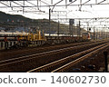 DD511183 long rail transport train running on the Tokaido Line 140602730