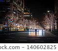 燈光璀璨的城市夜景 140602825