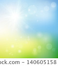 Spring nature background with bokeh light,  for branding, web banners, ads, and seasonal design use 140605158