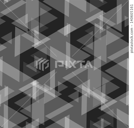 Seamless triangle background texture. Translucent geometric textures.. EPS 10 140605161