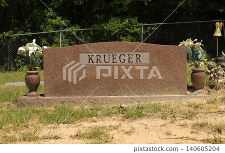 Name Casper on Headstone Death Concept 140605204