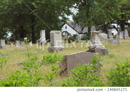 Historic Liberty Hill Cemetery With Church in Background Located in Tyler TX Historic Liberty Hill Cemetery With Church in Background Located in Tyler TX 140605273