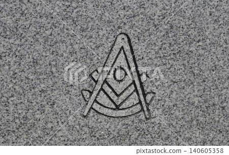 Historic Headstone With Mason Symbol in Rural East TX Cemetery Historic Headstone With Mason Symbol in Rural East TX Cemetery 140605358