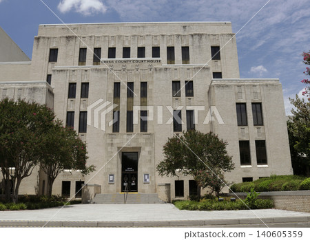 Gregg County Courthouse Located in Downtown Longview TX 140605359