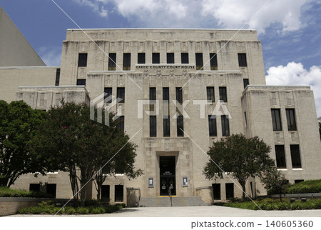 Gregg County Courthouse Located in Downtown Longview TX 140605360