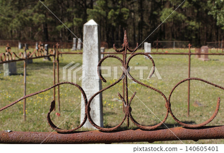 Historic Cemetery in Rural East TX. Griffin Cemetery near Troup TX 140605401