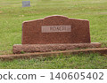 Headstone in Cemetery With Word Roach 140605402