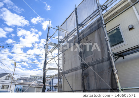 二樓外牆及鷹架翻新後完工記錄。 二樓外牆及鷹架翻新後完工記錄。 140605571