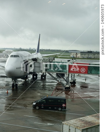 Buenos Aires, Argentina - April 21, 2026: Aircraft ground operations at Ezeiza International Airport Buenos Aires, Argentina - April 21, 2026: Aircraft ground operations at Ezeiza International Airport 140605973