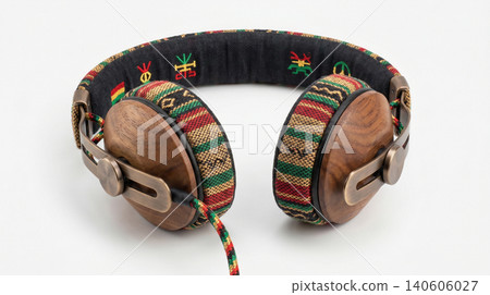 High quality wooden professional headphones with colorful woven headband and ear cups headphones listening accessory electronics colorful tropical technology acoustic professional personal High quality wooden professional headphones with colorful woven headband and ear cups headphones listening accessory electronics colorful tropical technology acoustic professional personal 140606027