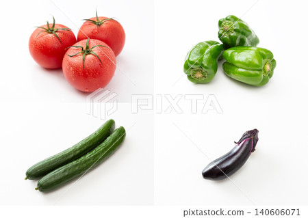 新鮮的夏季蔬菜 140606071