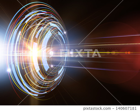 Centrifugal circuit and beam of light Centrifugal circuit and beam of light 140607181