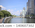 Osaka Nakanoshima city scenery 140607302