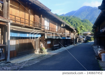 Tsumago-juku, early morning (Nagano Prefecture, Nagiso Town) Tsumago-juku, early morning (Nagano Prefecture, Nagiso Town) 140607452