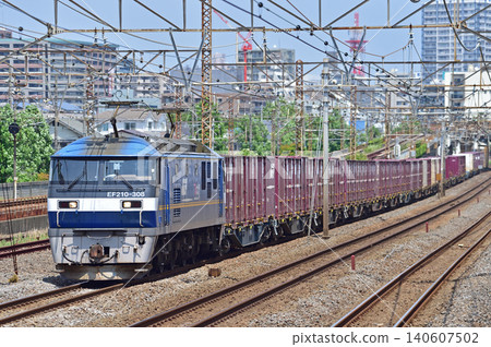 東海道本線，相模貨運站，JR貨運，EF210-308（Suita） 140607502