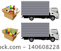 Truck and luggage 140608228